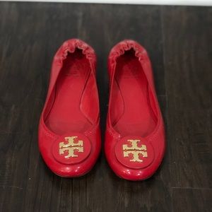 Tory Burch ballet flats Red!